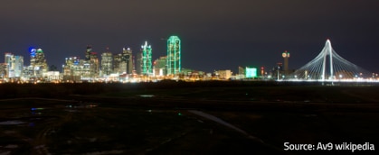 Dallas skyline