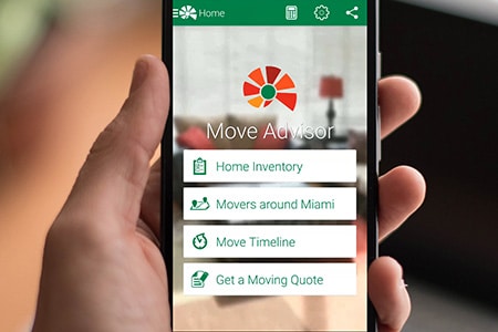 The only moving app you will ever need to organize your move the right way!
