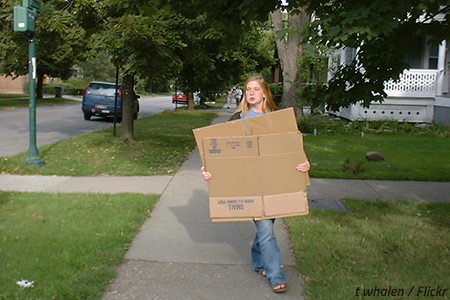Don't pay for packing supplies
