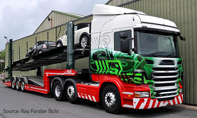 Shipping a vehicle